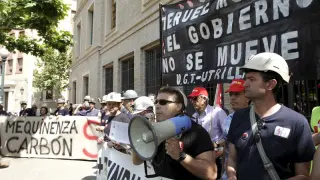 Manifestación por la minería, el 30 de mayo en Zaragoza