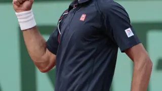 Djokovic tras vencer a Federer en París