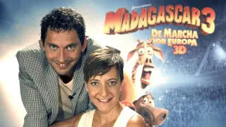Eva Hache se suma a Paco León para poner voz a 'Madagascar 3'