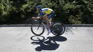 Contador prepara la Vuelta a España