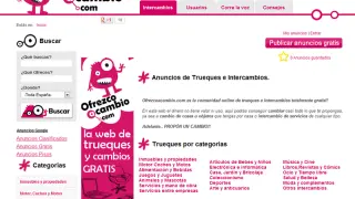 El portal ofrezcoacambio.com