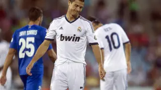Cristiano Ronaldo se lamentaba por el resultado