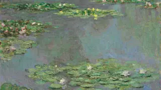 Uno de los cuadros de la serie 'Los nenúfares' de Monet