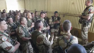 Las tropas francesas están desplegadas en Mali desde el pasado viernes