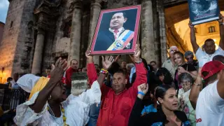 Misa de apoyo a Chávez celebrada en Venezuela