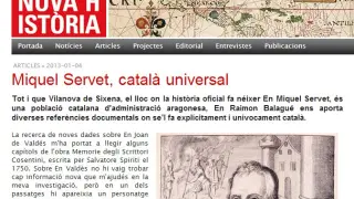 CHA acusa al Institut Nova Historia de ubicar Villanueva Sigena en Cataluña