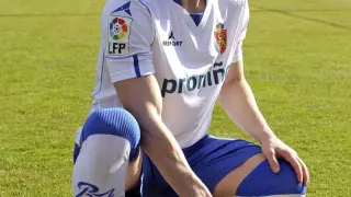 El nuevo delantero del Real Zaragoza, Rodrigo Ríos, 'Rodri'