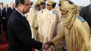 Hollande en Mali