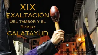 Cartel de la XX Edición de la Exaltación del tambor y el bombo de Calatayud