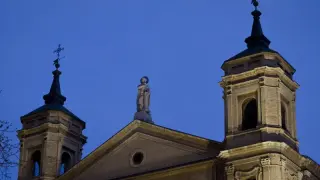 Las campanas de Santa Engracia repicaron nada más conocer el nombre del nuevo Pontífice