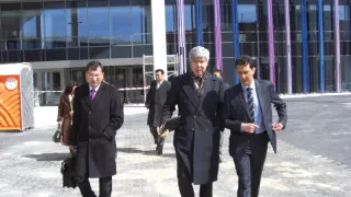 Visita de una delegación de Kazajistán al recinto de Zaragoza Empresarial