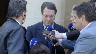El presidente chipriota, Nicos Anastasiades