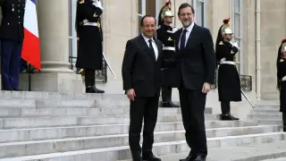 Hollande y Rajoy a las puertas del Elíseo