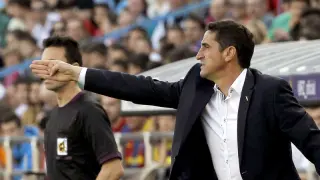 Manolo Jiménez ha reconocido la inferioridad del equipo frente al Barça.