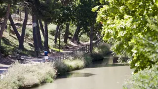 Canal Imperial a su paso por el parque
