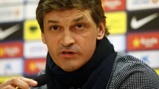 El entrenador del Barcelona, Tito Vilanova