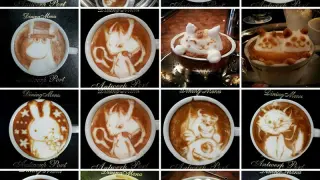 Dibujos en el café hechos por Kazuki Yamamoto