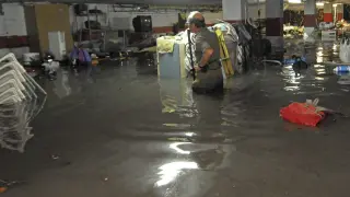 El agua ha inundado edificios en Benasque y Castejón de Sos