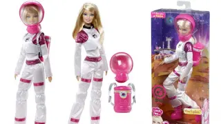 La Barbie con su traje espacial