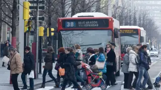 Imagen de archivo de un autobús urbano