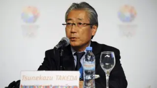 Tsunekazu Takeda, presidente del Comité Olímpico nipón