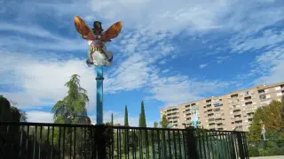 Imagen de archivo de la entrada al Parque Delicias en Fiestas del Pilar.