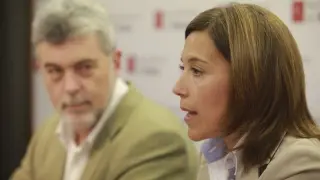 Fernando Lafuente y Ana Alós