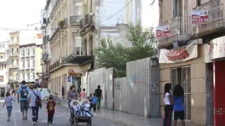 Peatonalización del centro de Huesca