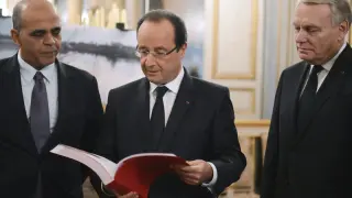El presidente francés Francois Hollande