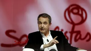 Zapatero, durante la Conferencia Política del PSOE