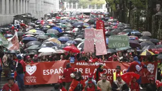 Manifestación contra el aborto en Madrid