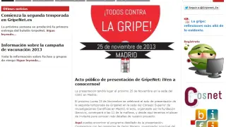 La plataforma GripeNet.es nació en Aragón, de la mano de un grupo de expertos de la Universidad de Zaragoza