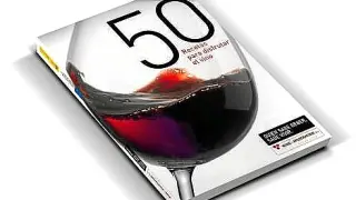 Portada del libro '50 recetas para disfrutar del vino'