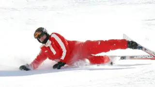 Michael Schumacher esquiando en una imagen de archivo