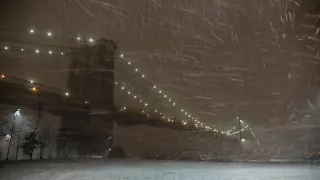 Imagen invernal de Nueva York