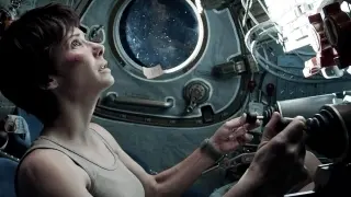 Imagen de la película Gravity, nominada a los Bafta
