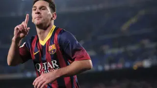 Messi volvió marcando