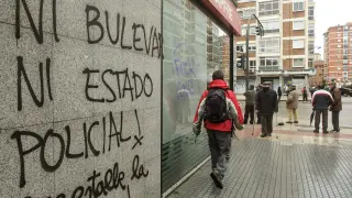Los vecinos rechazan las obras del bulevar de Burgos