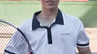 El tenista zaragozano Álvaro Fernández