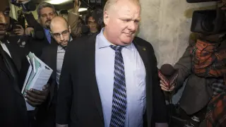 El alcalde de Toronto, Rob Ford