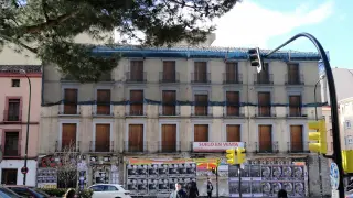 Estado en que se encuentra el edificio del antiguo Café Madrid