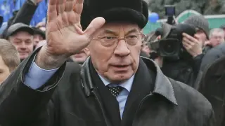 El primer ministro ucraniano,  Mikola Azarov