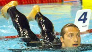 El nadador australiano Ian Thorpe