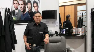 Luis Enrique Capcha, primer peluquero del proyecto Original Barber