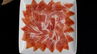 Un plato de Jamón de Teruel