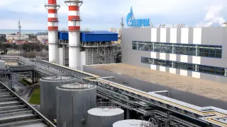 Central de Gazprom en el Mar Negro de Rusia