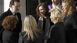 Rajoy habla con representantes de las víctimas