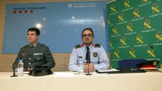 El inspector Jordi Domÿnech y el capitán Álvaro Moreno