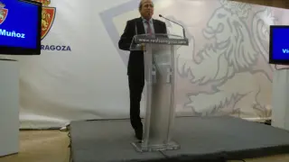 Acto de presentación de Víctor Muñoz