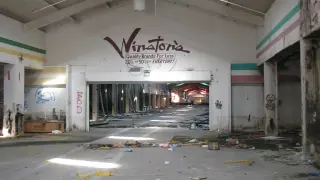 Centro comercial abandonado en Texas
